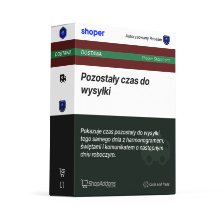 Pozostały czas do wysyłki