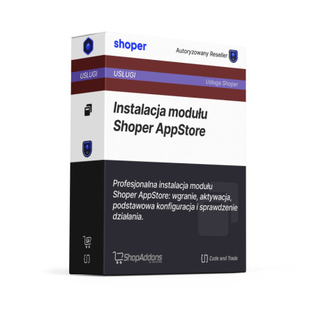 Instalacja modułu Shoper AppStore