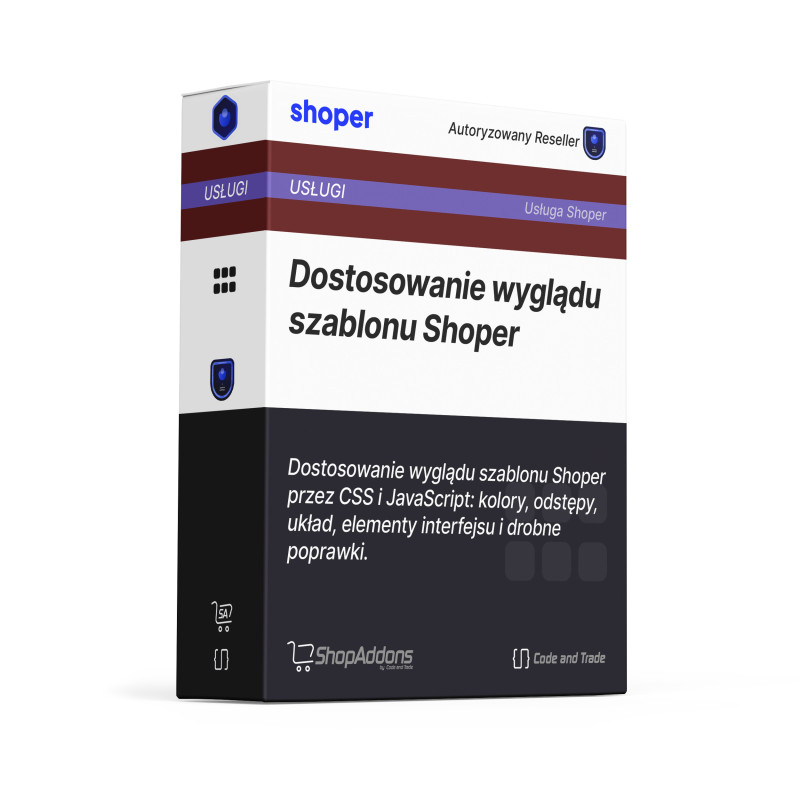 Dostosowanie wyglądu szablonu Shoper (CSS/JS)