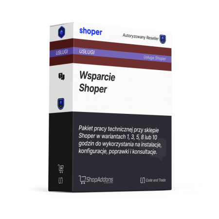 Pakiet wsparcia technicznego Shoper
