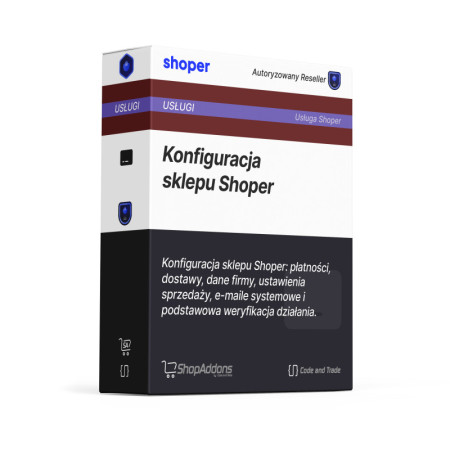 Konfiguracja sklepu Shoper