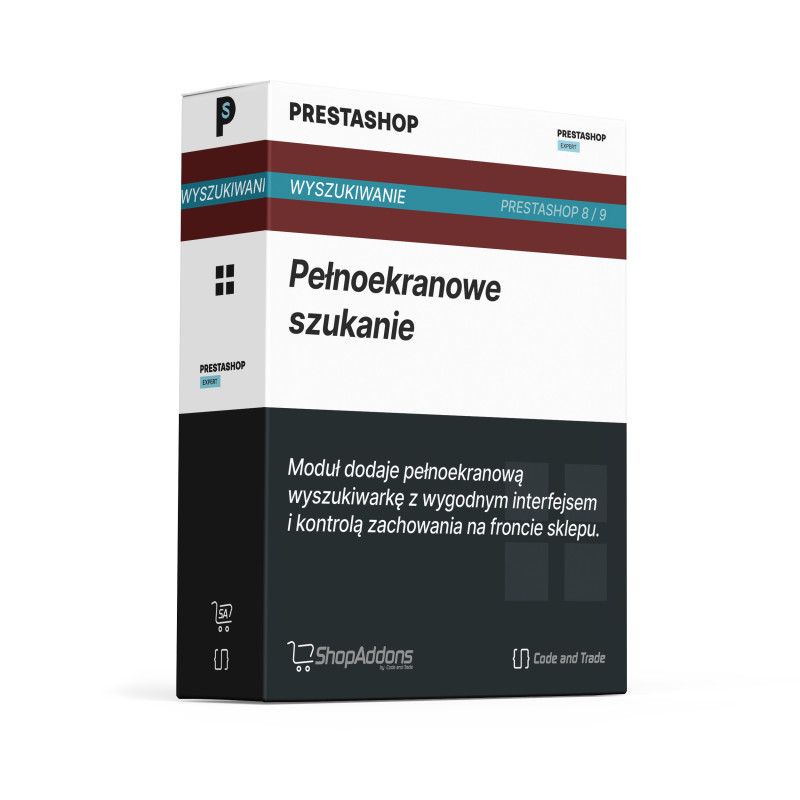 Wyszukiwarka pełnoekranowa