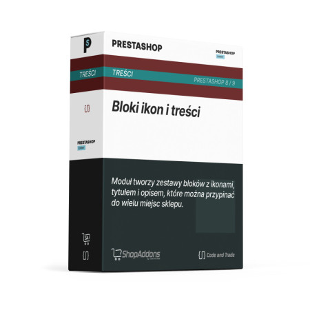 Bloki treści z ikonami