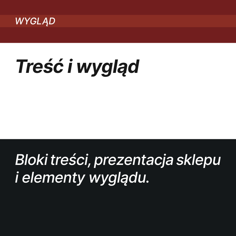 Treść i wygląd
